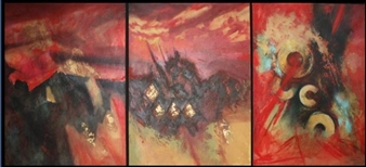 Triptych: Series Sur-Epico - Manuel Guerrero Mora