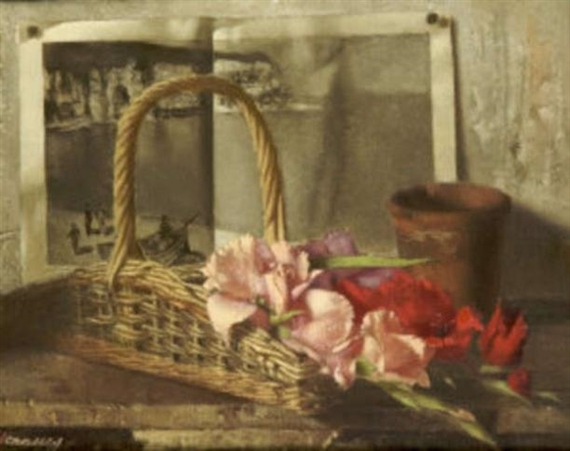 Crab Catchers and Fishermen with Gladioli