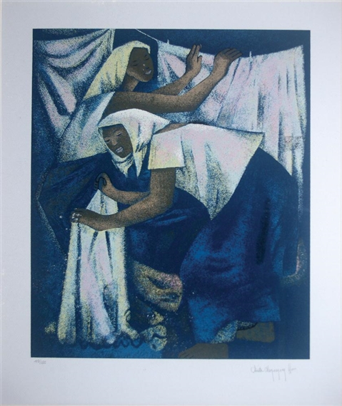 Lavanderas by Anita Magsaysay-Ho