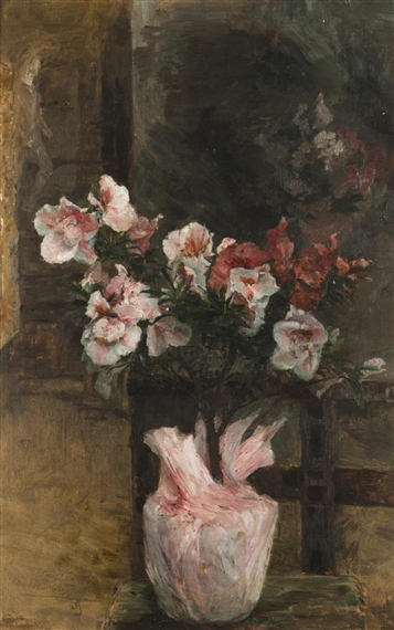 Pink Azalea by Otakar Lebeda