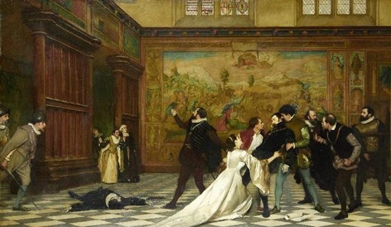 The Attempted Assassination of William the Silent, Prince of Orange by Claude Calthrop