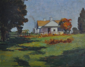 'Happy Cottage' - Ethel Stevens