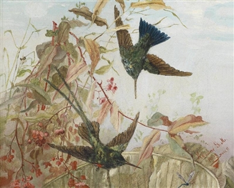 2 Works: Humming Birds - G. M. Kosane