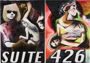 Suite 426 (diptych) by Kirsten Glass, 2000