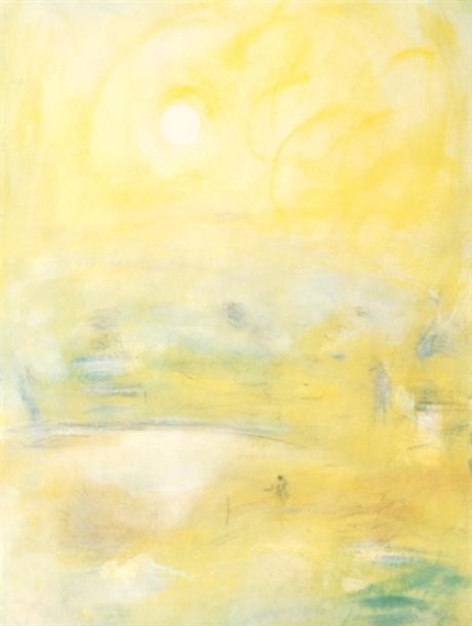 September Sunshine near Bathurst by Lloyd Rees, 1984