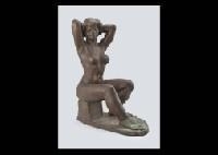 Sitting Nude by Misaki Kinouchi, 1951