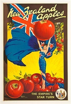New Zealand Apples The Empire's Star Turn - Edward Cole