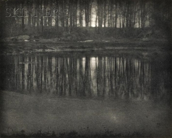 Edward Steichen Moonlight The Pond (1904) MutualArt