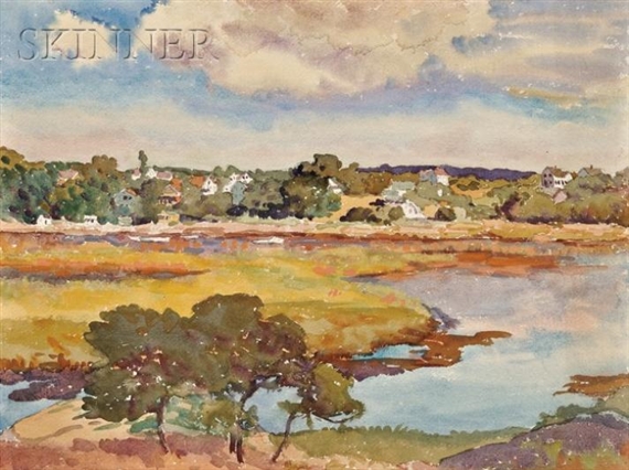 Charles Henry Richert | Eight Maine Landscapes | MutualArt