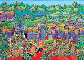 Upacara di Pura - I Wayan Pugur