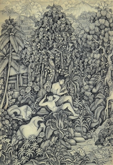 Gembala Sapi - I Wayan Radjin