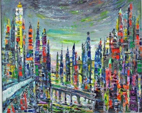 Vibrant City - #4 Rome by Charles Melohs, 1964