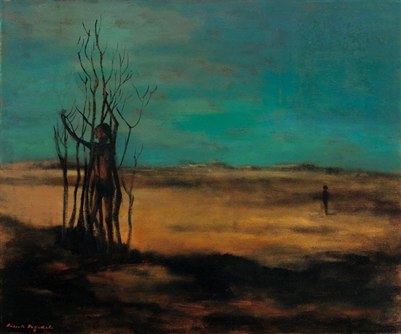 Desert Children by Russell Drysdale, 1958