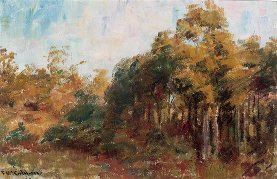Bush, Macedon by Frederick McCubbin, Circa 1908
