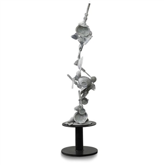 Sculpture, "The Lights Went Out, The Candles Burned All Night," Philadelphia - Gregory Nangle