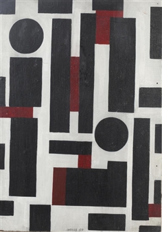 Abstract composition - Donald Wells