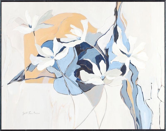 Still Life in Blue & White by Jill Troutman