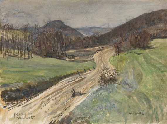 Frühling im Wienerwald by Oskar Laske