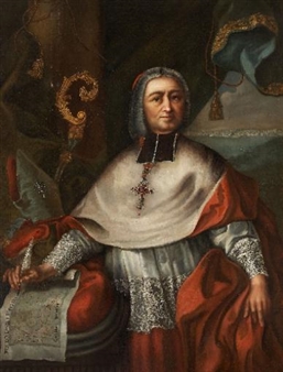Portrait Of Franz Konrad, Bishop Of Constance, Crdinal Von Rodt - Franz Joseph Guldin
