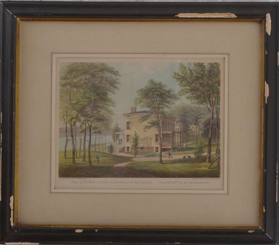 The Audubon Estate on the Banks of the Hudson River - Major and Knapp