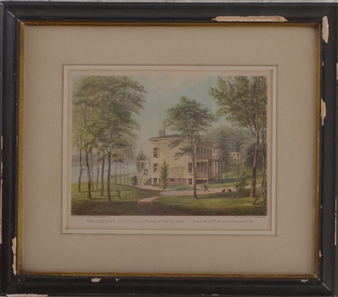 The Audubon Estate on the Banks of the Hudson River - Major and Knapp