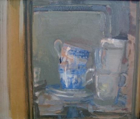 CUPS AND SAUCERS by Jerome Witkin
