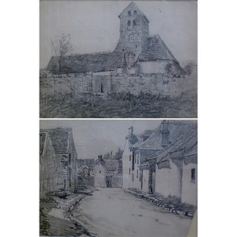 FRENCH VILLAGE SCENES - Gaines Ruger Donoho