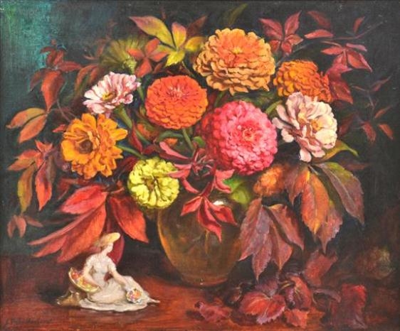 Still Life with Figurine by Jean Parker Sutherland