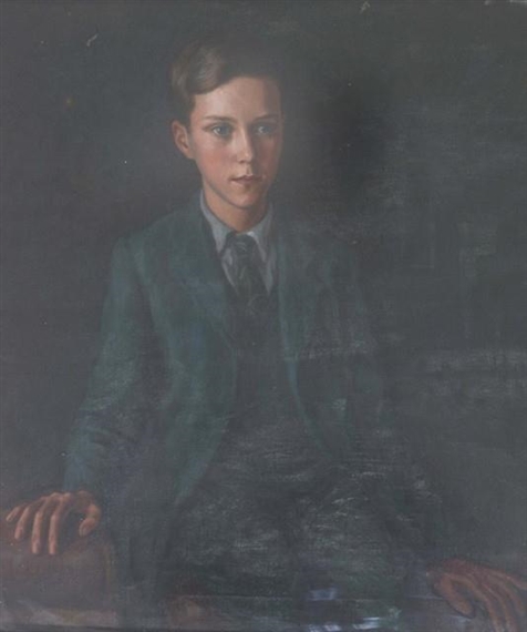 R. Roberts | Portrait of a boy | MutualArt