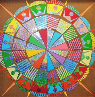 Op Art Collage - Ludwik Dutkiewicz