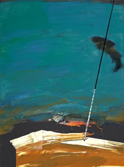 Fish over Mantle by Deborah Oropallo, 1985