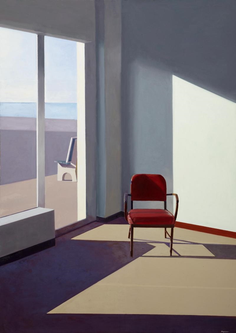John Register | Purple Chair (1987) | MutualArt
