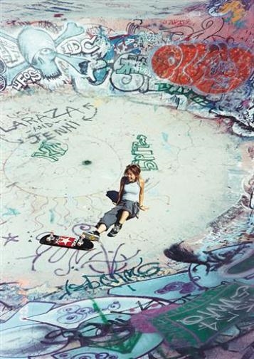 The Skateboard Project #15 by Nikki S. Lee, 2000