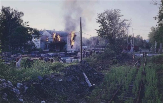 Untitled (house fire) by Gregory Crewdson, 2004