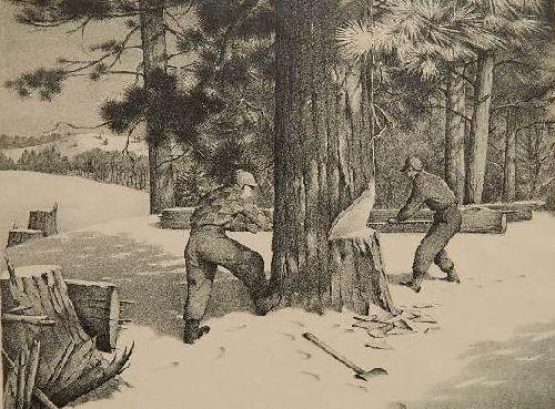 Winter Work by Ella Fillmore Lillie