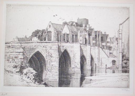 THE POOL by Frederick Landseer Maur Griggs, 1915