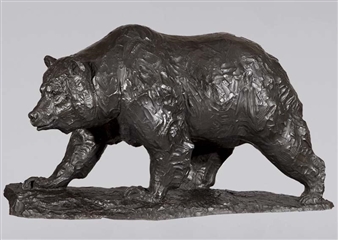 Striding Grizzly - Kenneth Bunn