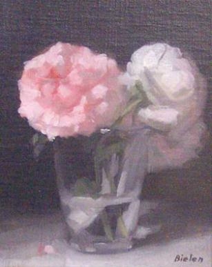 WHITE AND PINK by Stanley Bielen