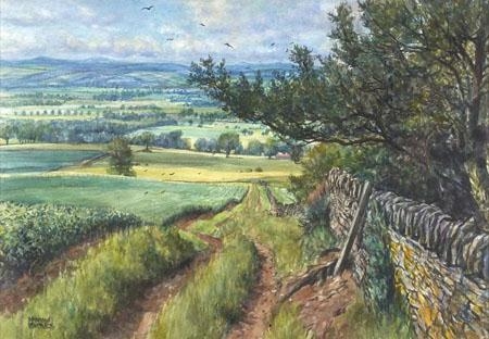 A COUNTRY TRACK, ANGUS by James McIntosh Patrick‏