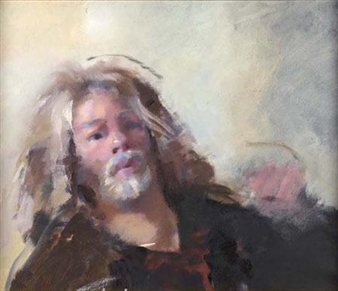 SELF PORTRAIT - Robert Lenkiewicz