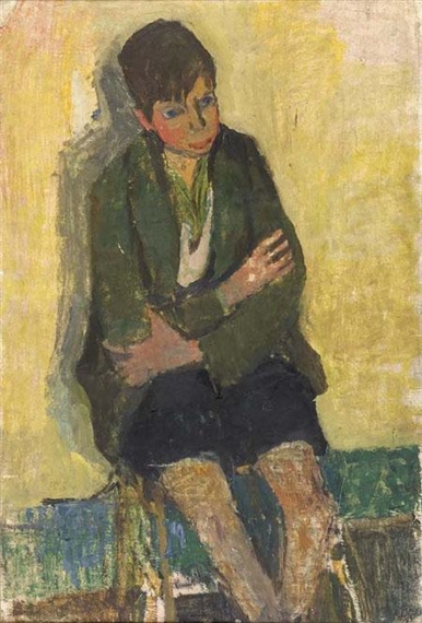 BOY WITH CLASPED HANDS by Joan Kathleen Hardy Eardley