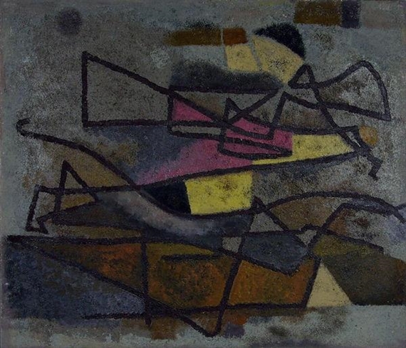 Ohne Titel by Heinrich Wildemann, 1955