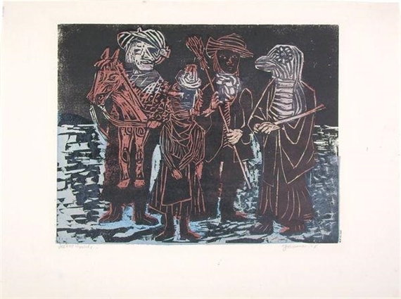 Silvesternacht by Willem Grimm, 1948