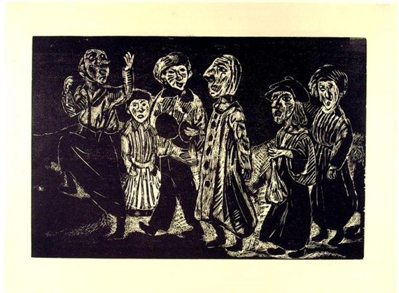 Einer tanzt die anderen folgen by Willem Grimm, 1980