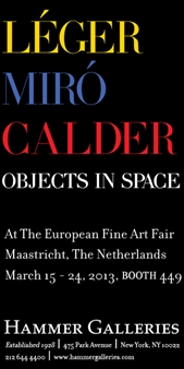 Objects In Space: Léger, Miró, Calder - TEFAF Maastricht