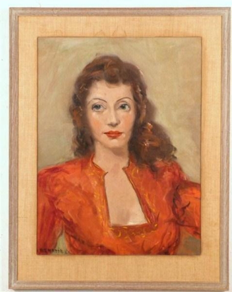 Portrait of a Woman by Alfonso Benavides