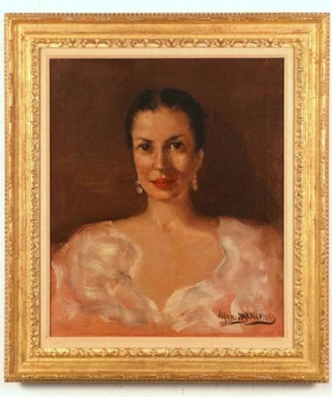 Portrait of a Woman by Alfonso Benavides