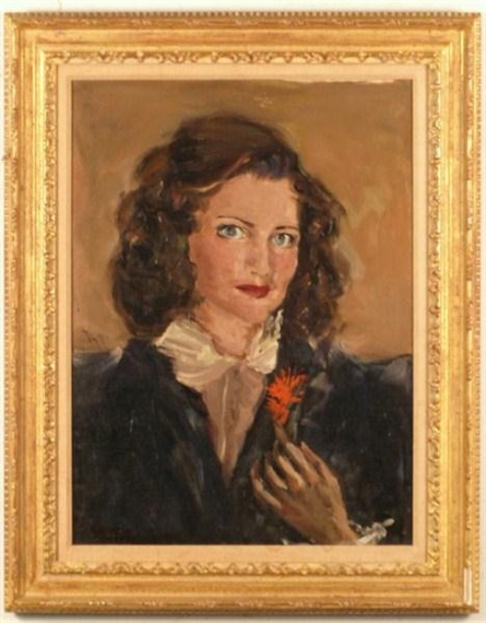 Portrait of a Woman by Alfonso Benavides