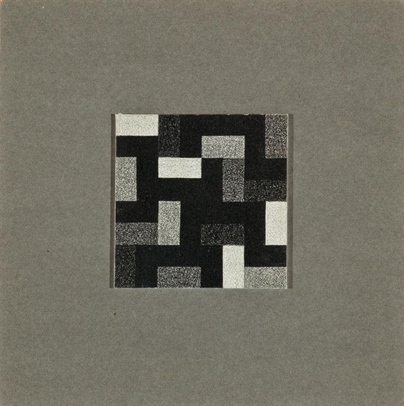 Untitled by Frederick Hammersley, February 22, 1950