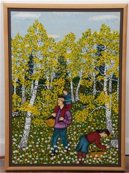 Mushroom Pickers - Mikhail Rzhannikov